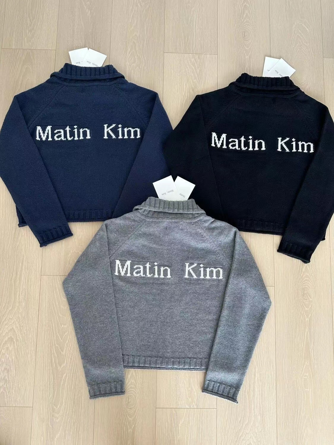 Autumn and Winter New Korean Fashion Batshirt Knitted Sweater Loose Korean Lazy Sweater knit Top
